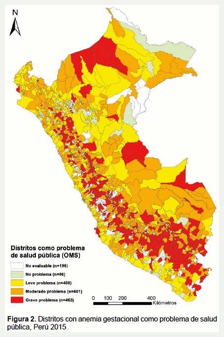 Análisis Espacial De La Anemia Gestacional En El Perú 2015